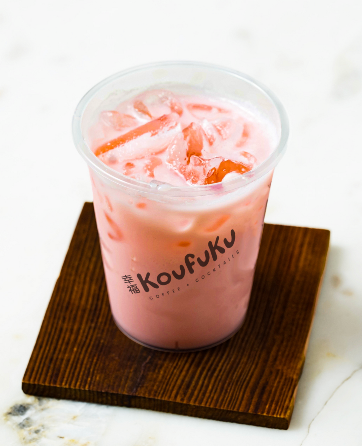 Iced Sakura Latte